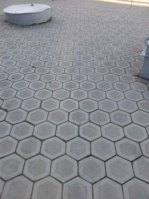 Тротуарная плитка соты
